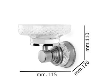 Мыльница Boheme Aura 10243-G золото